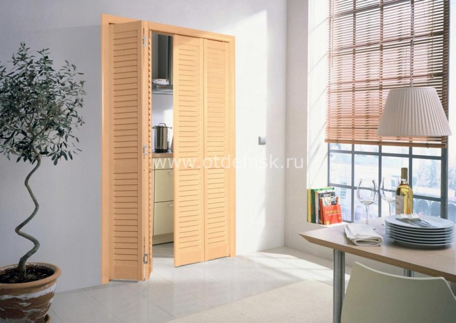 Дверь гармошка ПВХ 2000х500