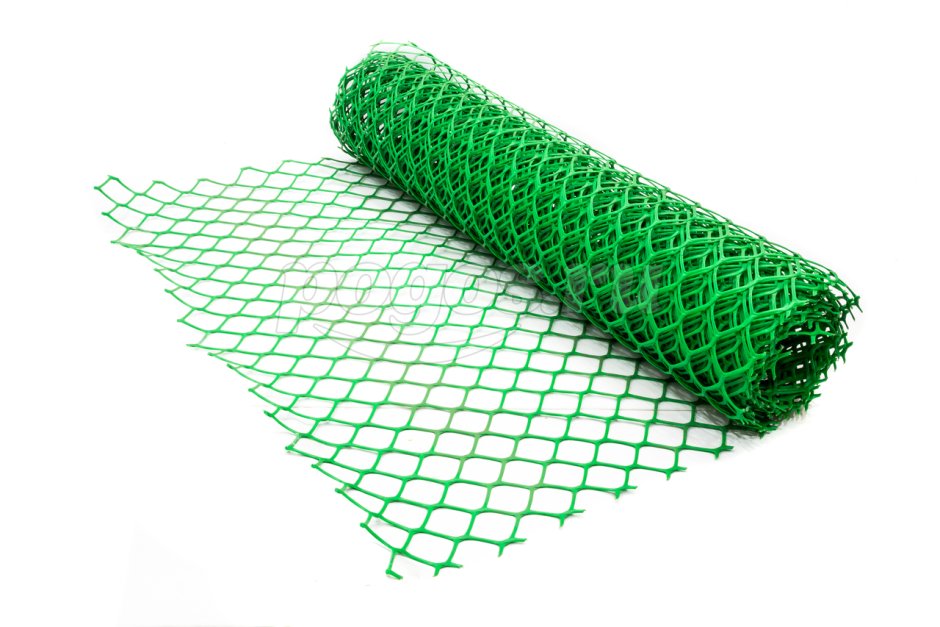 Сетка Садовая яч.40 1,5х25м пластик ромбическая Гидроагрегат зеленая