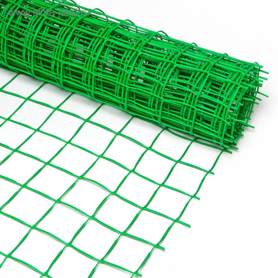 Сетка Садовая 40*40 (1,2м*20м) пластик. Ромб Агро зеленая