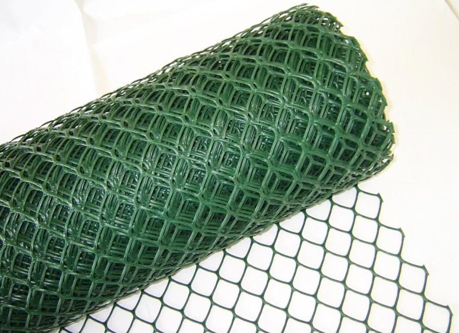 Садовая решетка 55*55 (1,5*25 м) зеленая Мегастрой