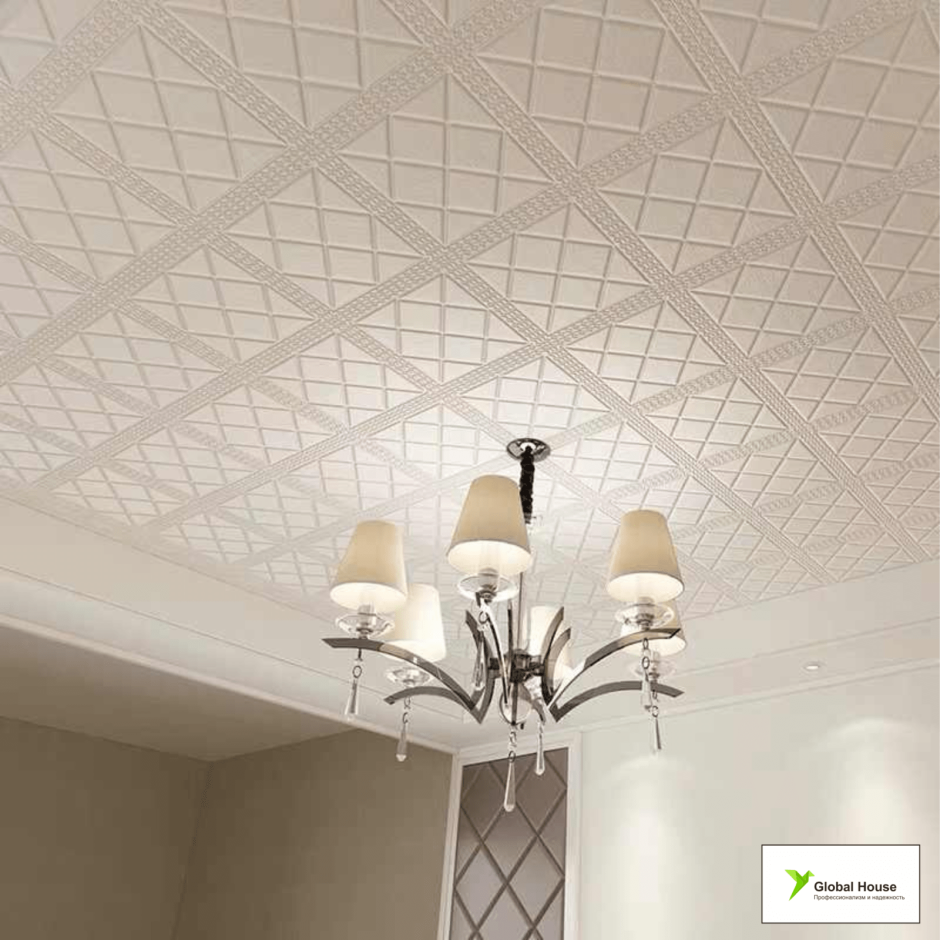 Плитка на потолок