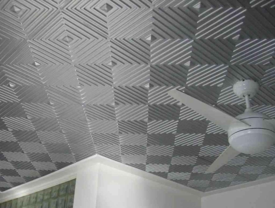 Плитка потолочная инжекционная d520