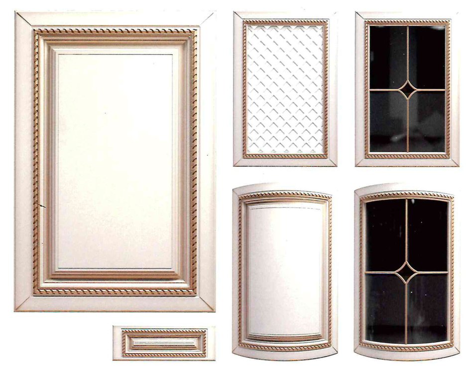 Фасады Венеция DC-08 патина золото