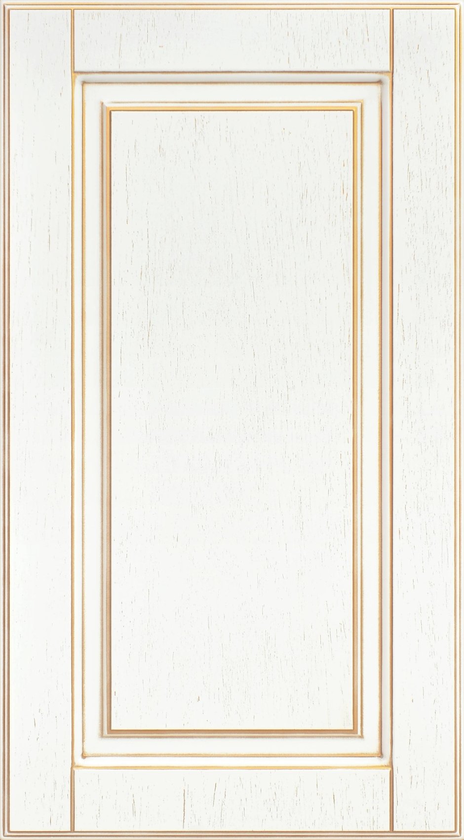 Фасад Ависта Квин 2 ясень белый патина золото