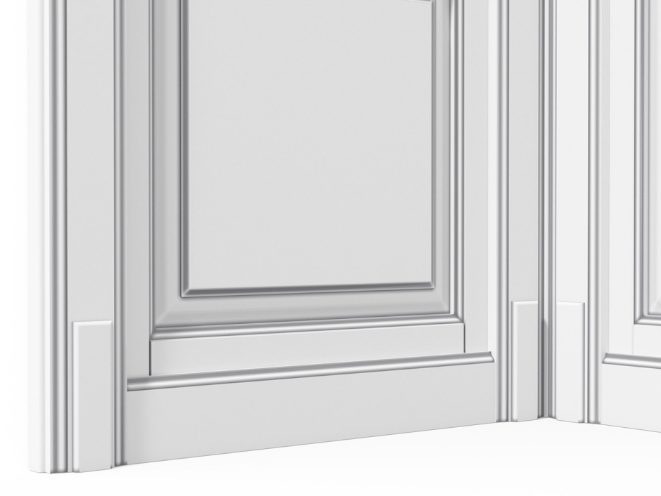 Фасад Британика с патиной серебро