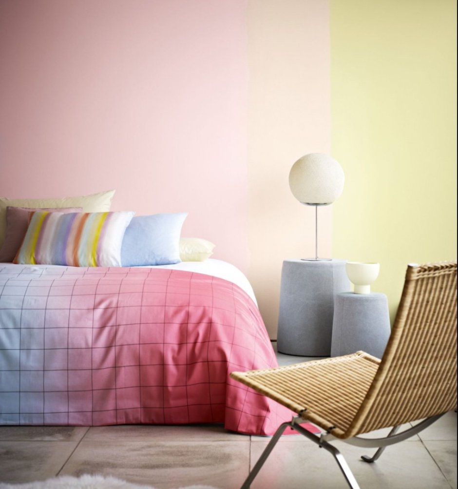 Пастельные цвета в интерьере