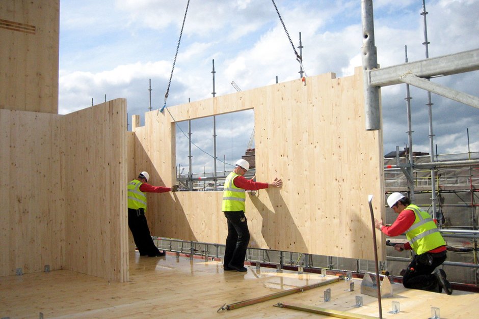 Деревянное домостроение CLT