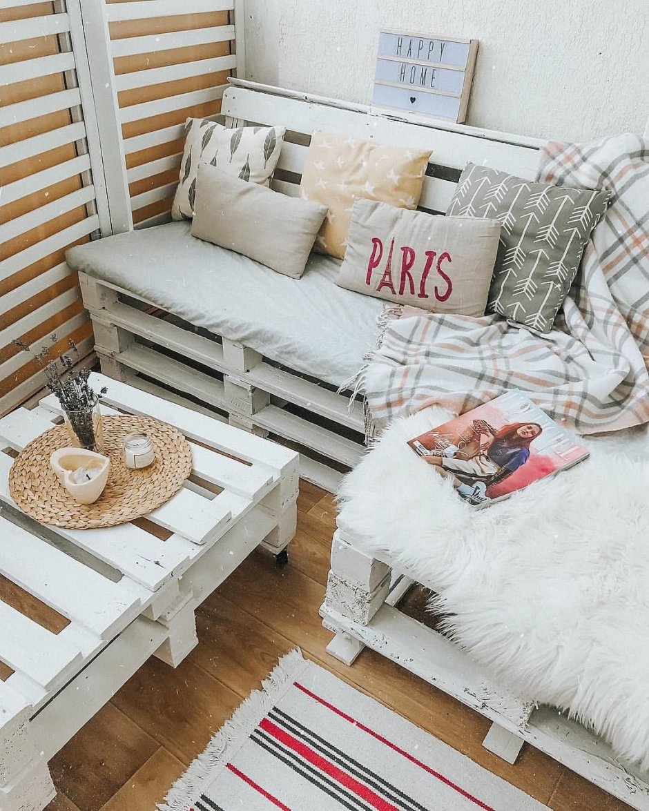 Поддоны в интерьере