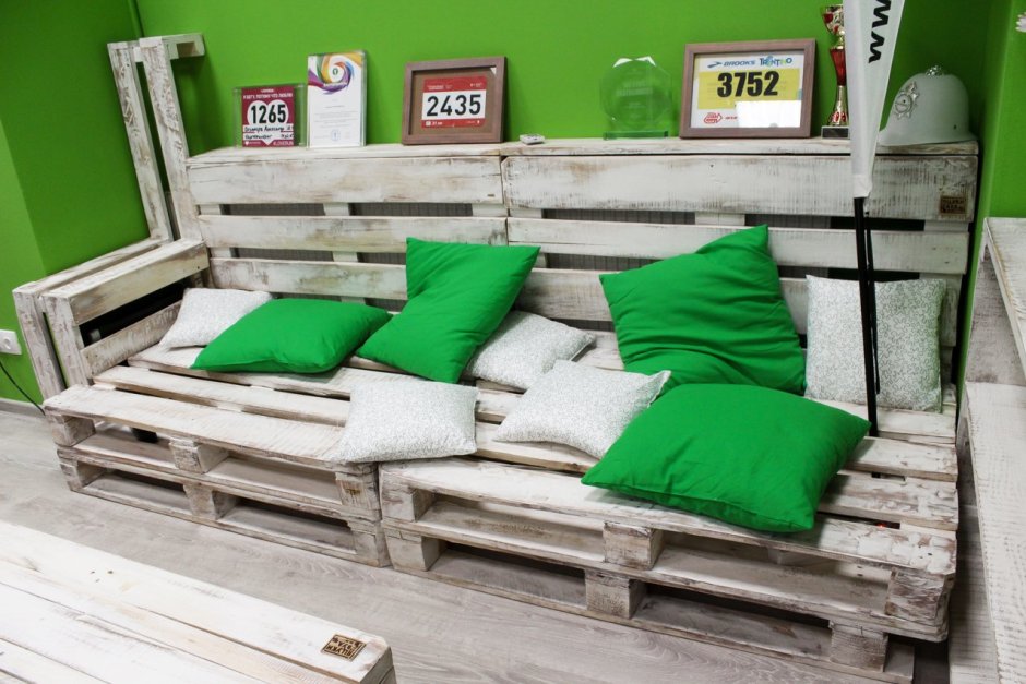 Поддоны в интерьере