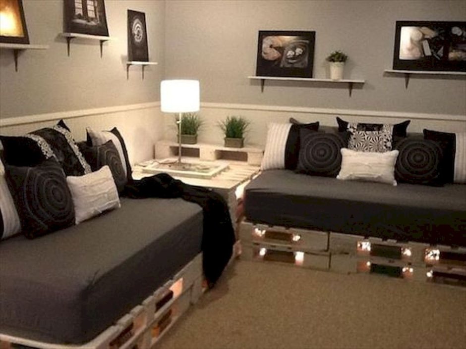 Мебель из паллетов для квартиры