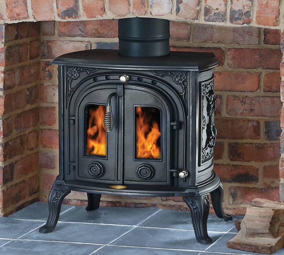 Печь - камин dacha чугунная