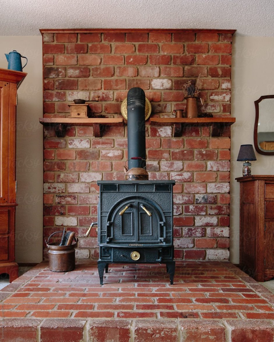 Печь Brick Stove Fireplace