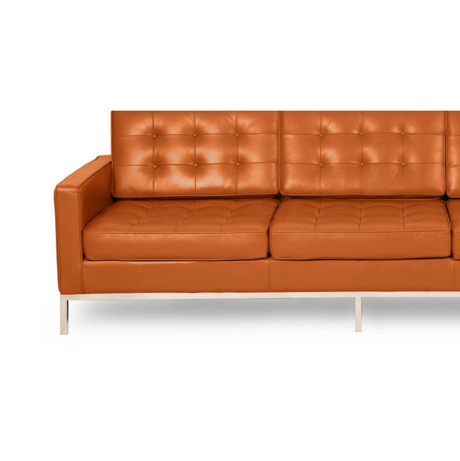 Диван трехместный кожаный Брюс