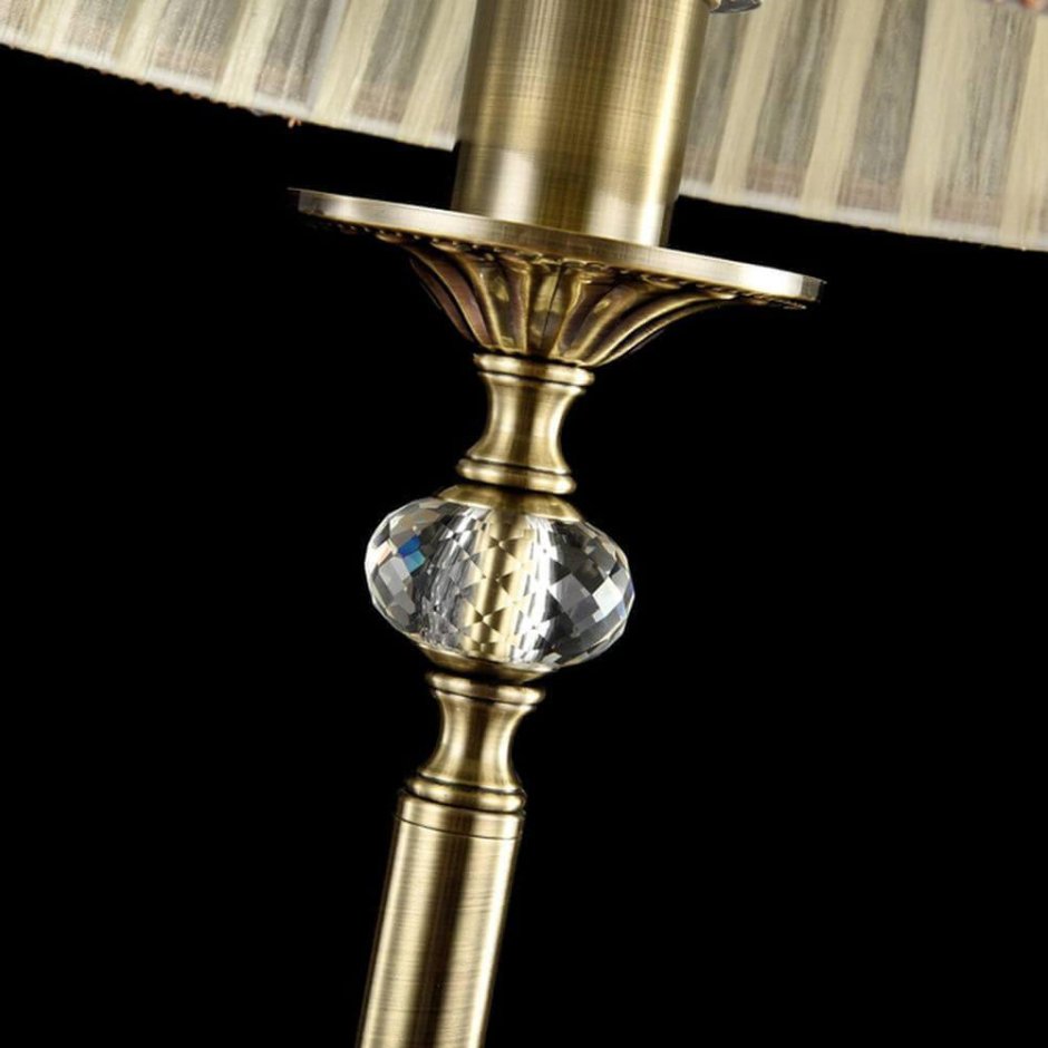 Бронзовый торшер старинный