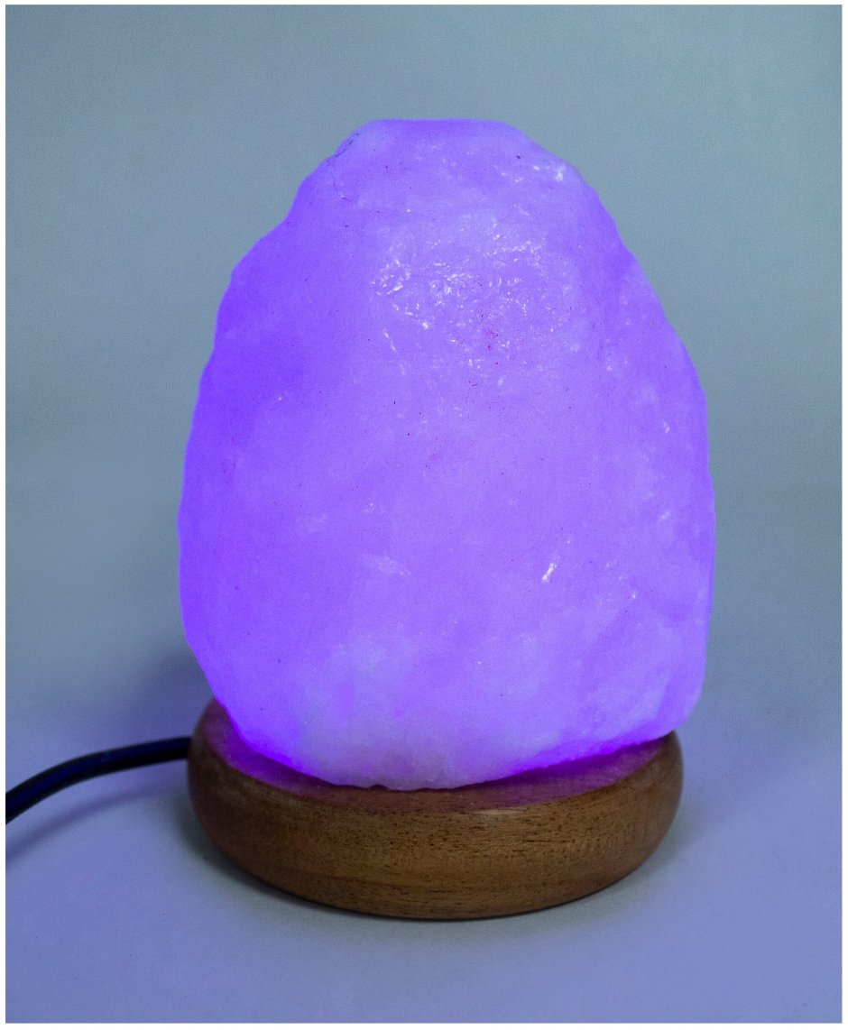 Солевая лампа proffi ps0848, коралловый