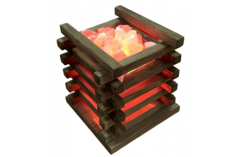 Солевая лампа ZENET zet-141-1 очаг