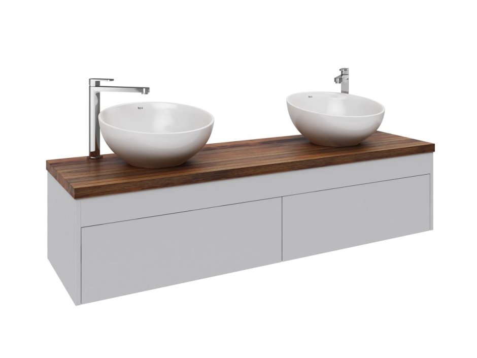 Laufen тумба под накладную раковину Jama Wood столешница