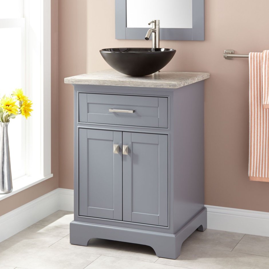 Тумбы под раковину в ванную напольные