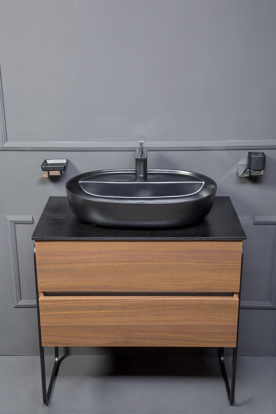 Тумба 80 см Vallessi со столешницей