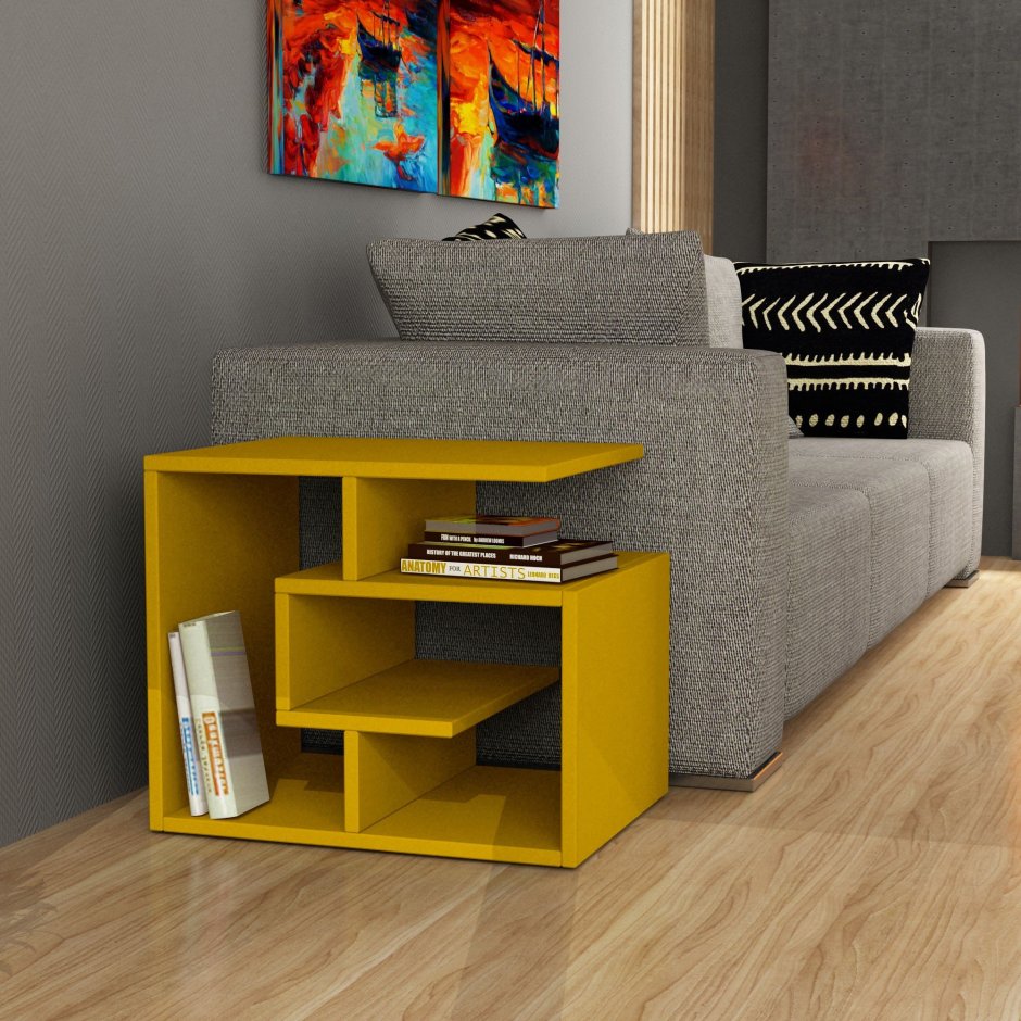 Тумбочка возле дивана