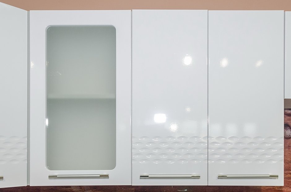 Кухня капля белый ДСВ мебельная фабрика