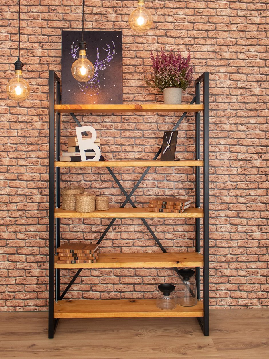 Стеллаж лофт Ивару