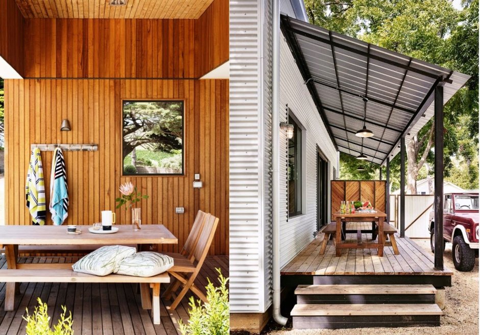 Открытие веранды на даче