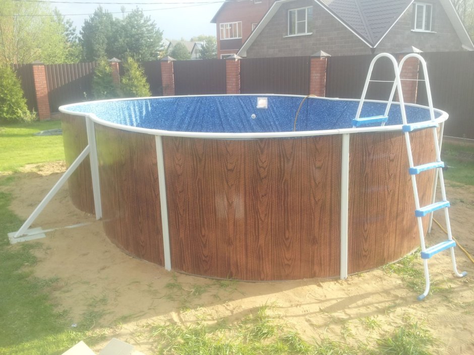 Каркасный бассейн Azuro 404dl 5.5х3.7х1.2 м