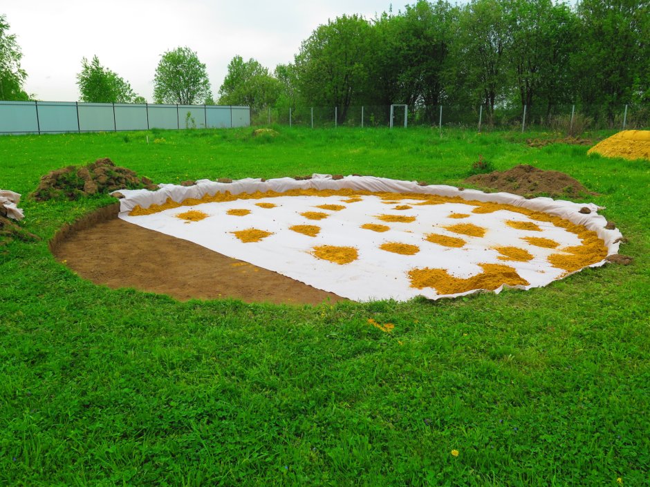 Подушка под бассейн