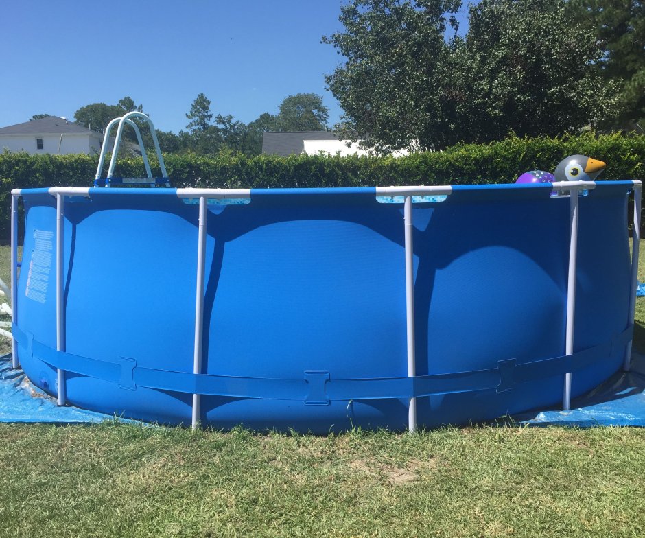 Бассейн поверхностный для дачи