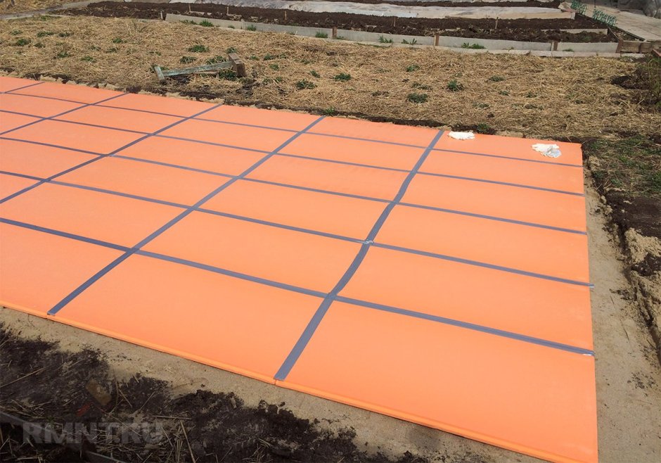 Пеноплекс под бассейн каркасный