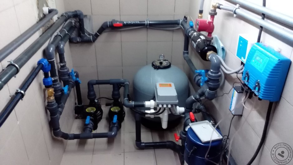 Байпасный узел водоочистки