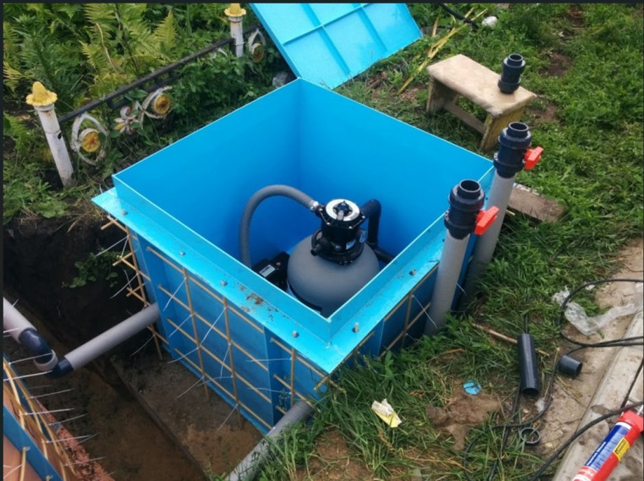 Приямок для скважины пластиковый