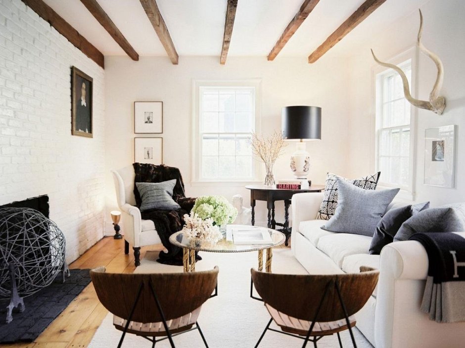 Потолок в скандинавском стиле