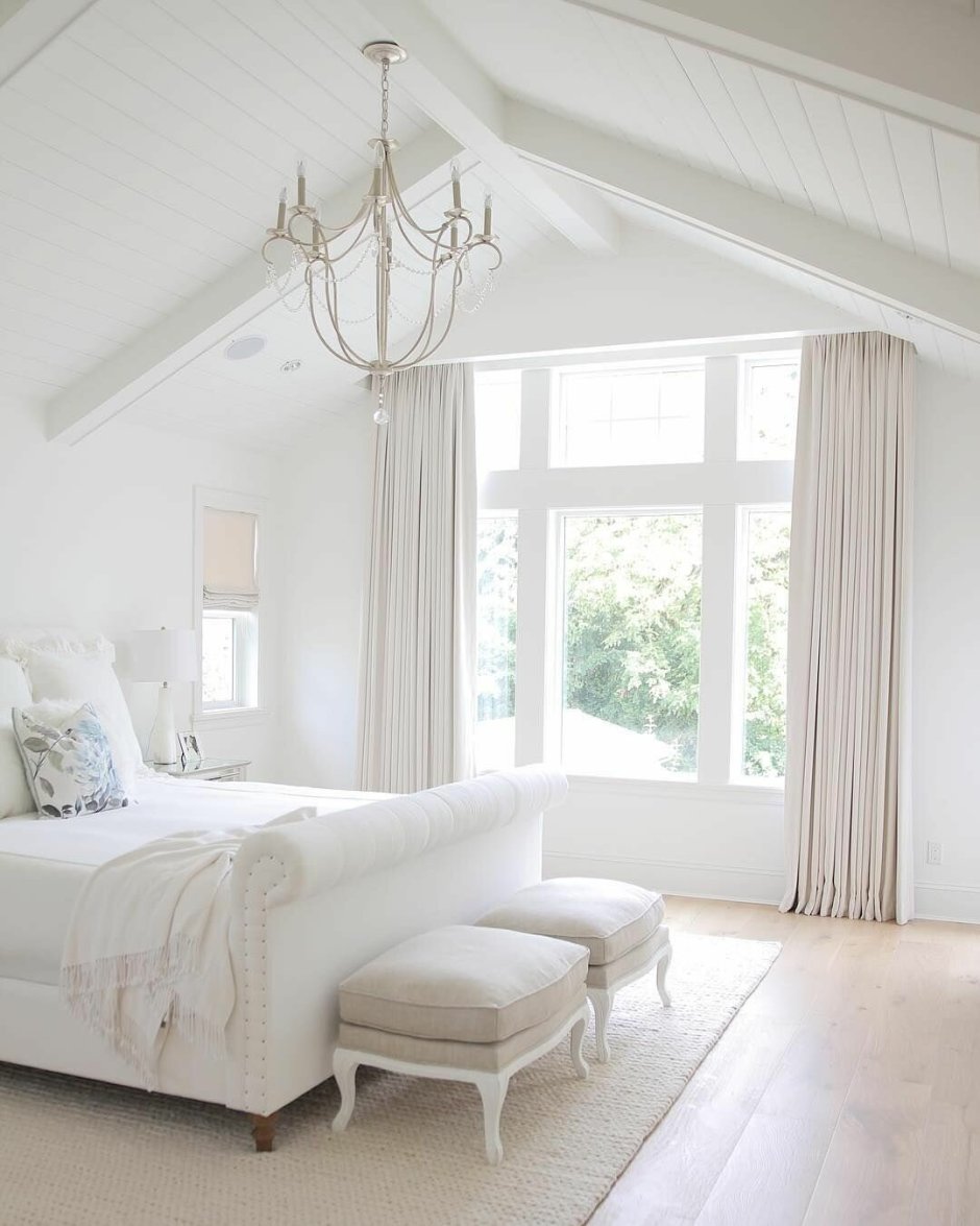 Белый цвет в интерьере