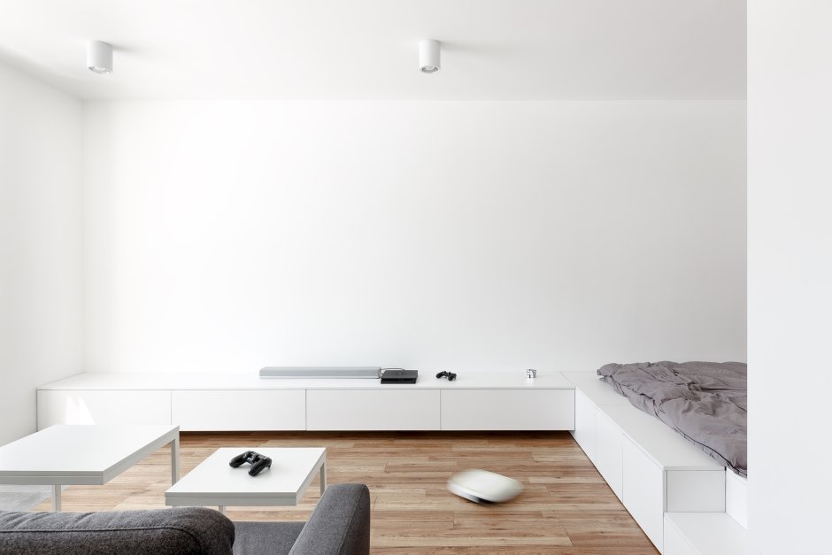 Белый интерьер