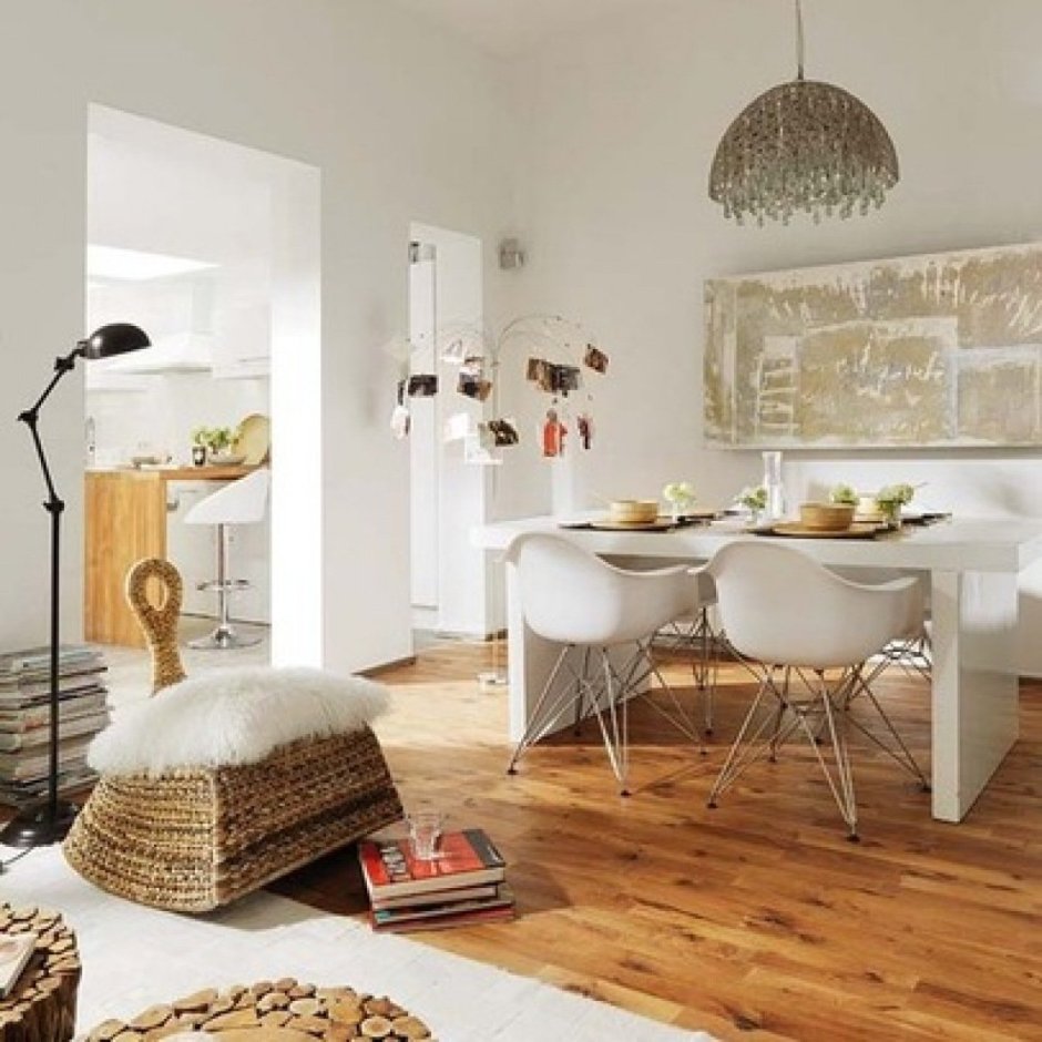 Паркет в скандинавском стиле