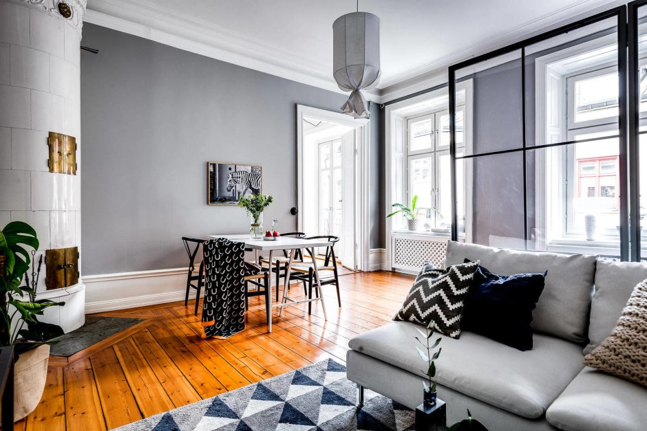 Скандинавский стиль в интерьере