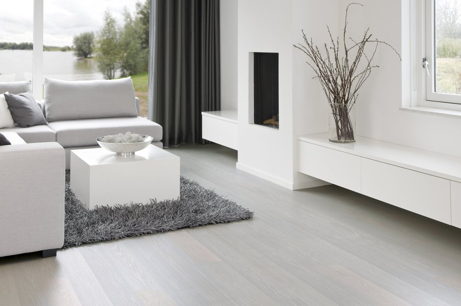 Паркетная доска Solidfloor Pearl White
