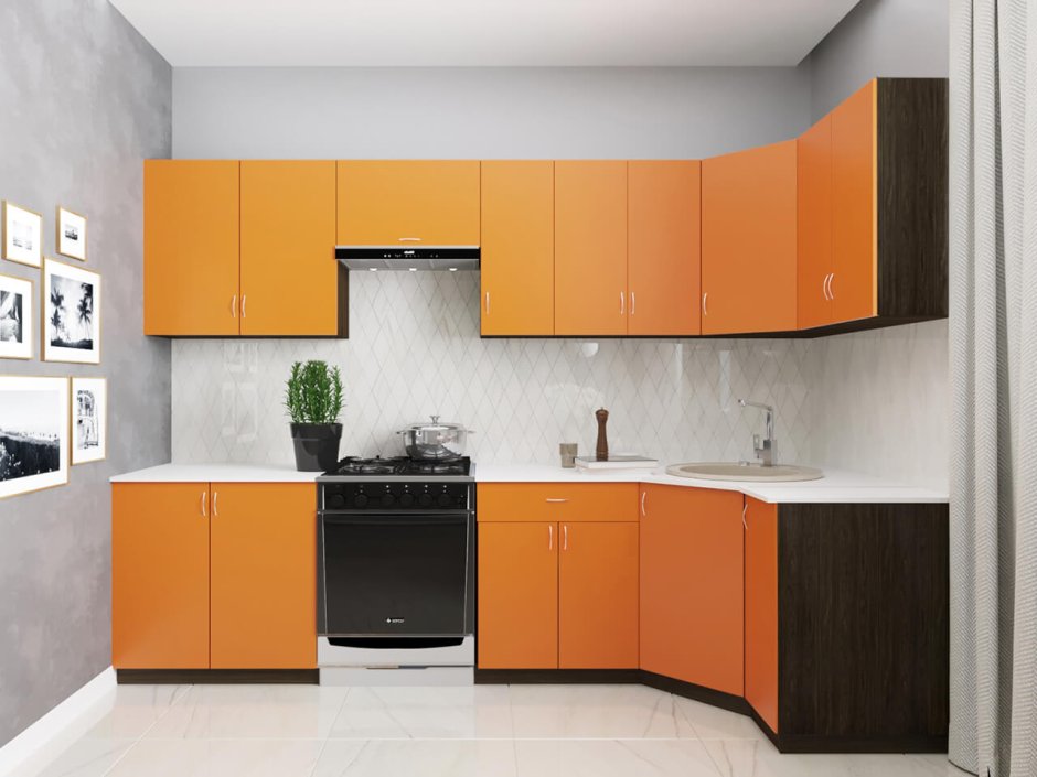 Угловые кухни