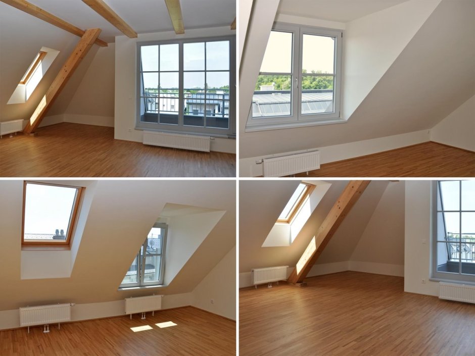 Окно в крыше мансарды