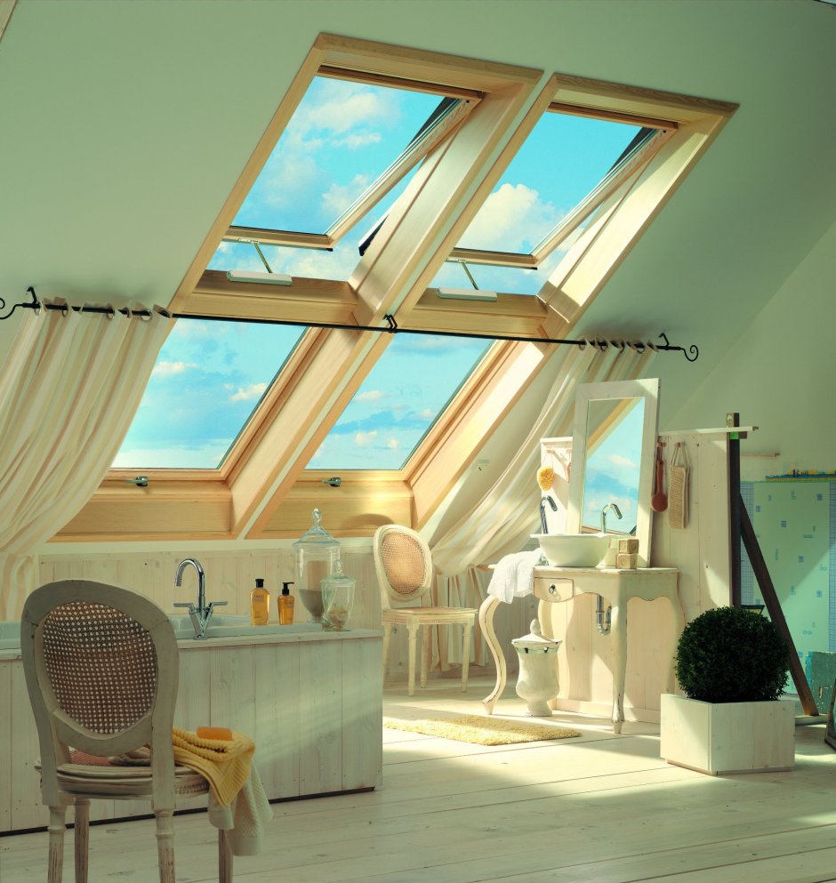 Мансардное окно 1200х550