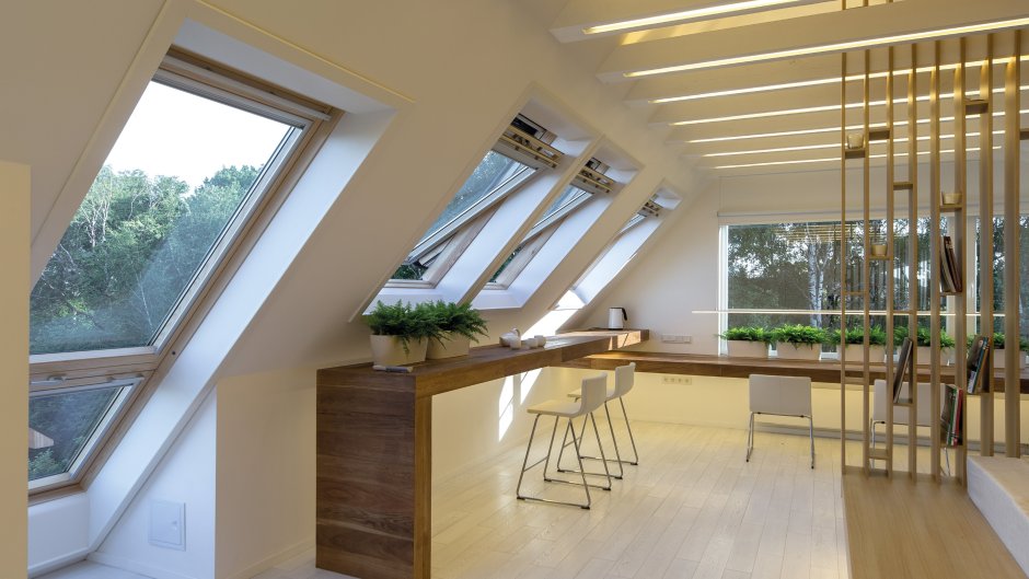 Мансардный эркер Velux