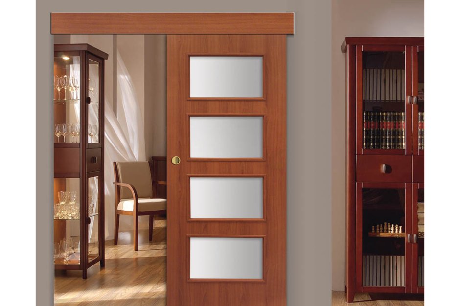 Двери межкомнатные купейные раздвижные