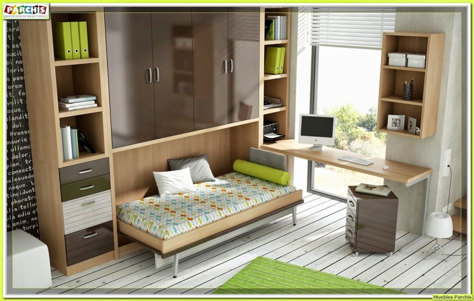 Детская со встроенной кроватью