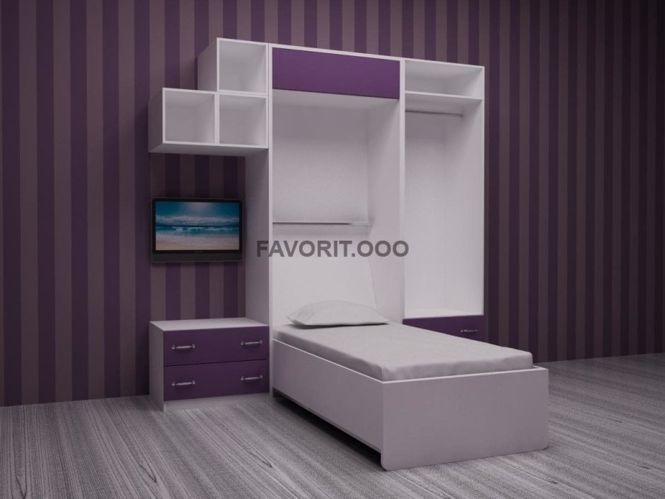 Шкаф кровать односпальная