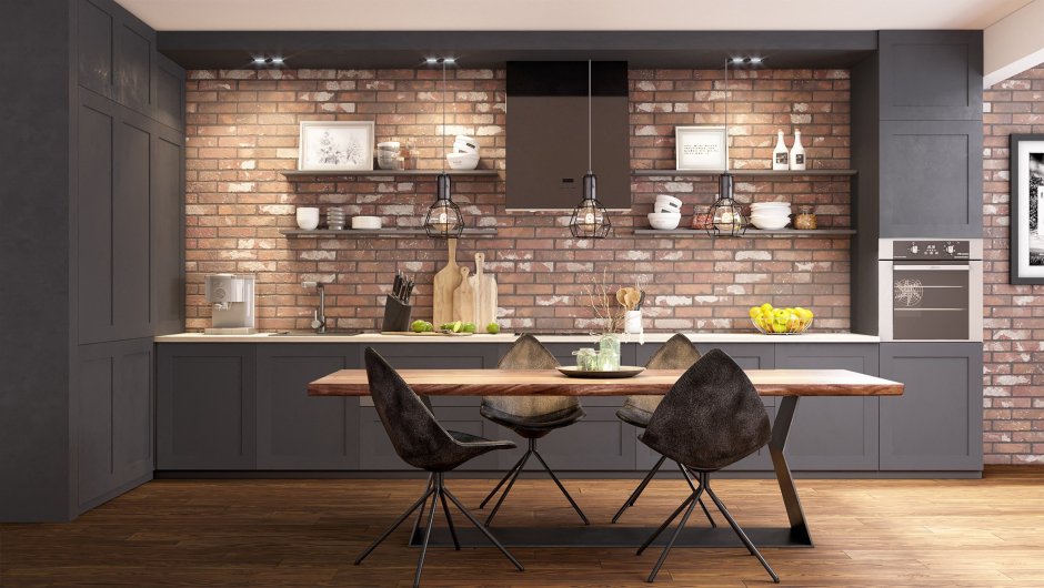 Кухня Эггер лофт