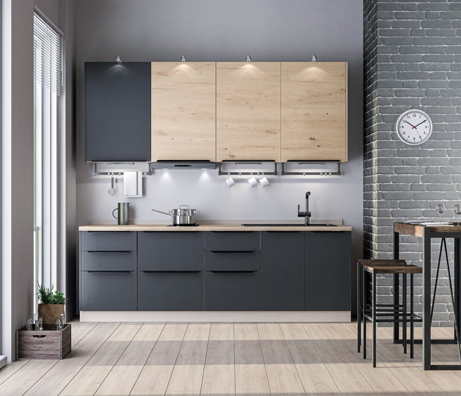 Столплит Регина лофт дуб Диамант серый