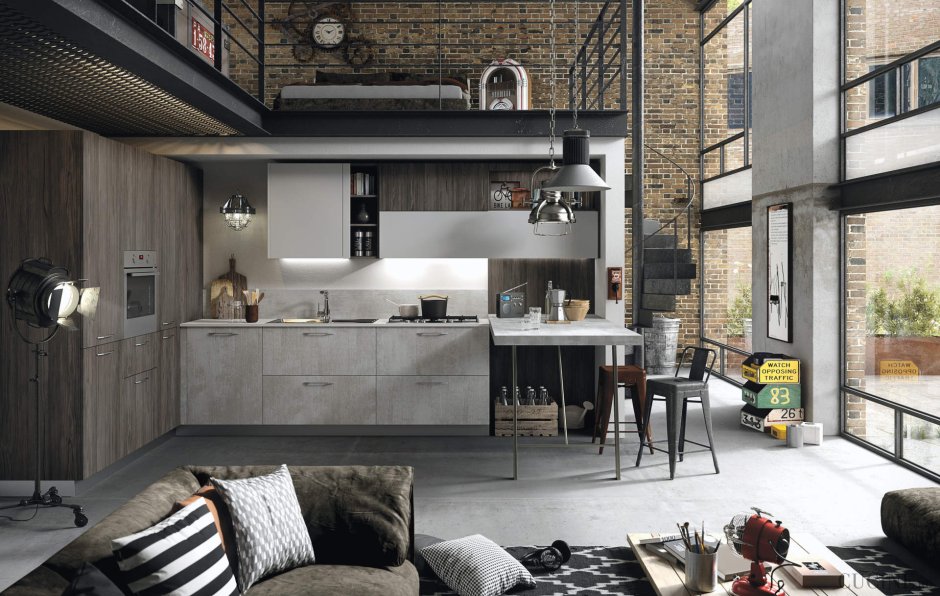 Кухни Снайдеро лофт