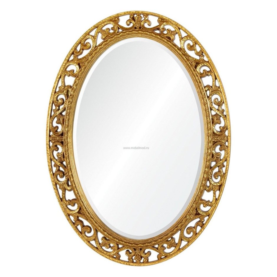 Зеркало овальное настенное
